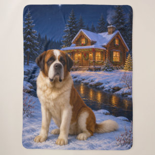 Glattes Fell St. Bernhard Feiertag Sherpadecke