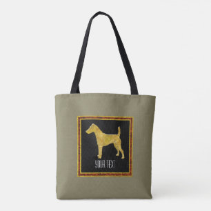 Glattes Foxterrier-Gold Ihre Farbe Tasche