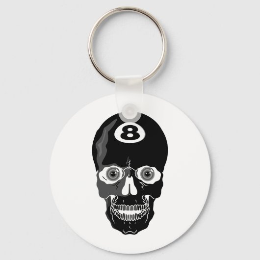 glattes Glück Schlüsselanhänger (Vorderseite)