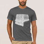 Glattes mbira T-Shirt (Vorderseite)