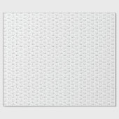 Glattes Packpapier, 30" x 15' Geschenkpapier (Flach)