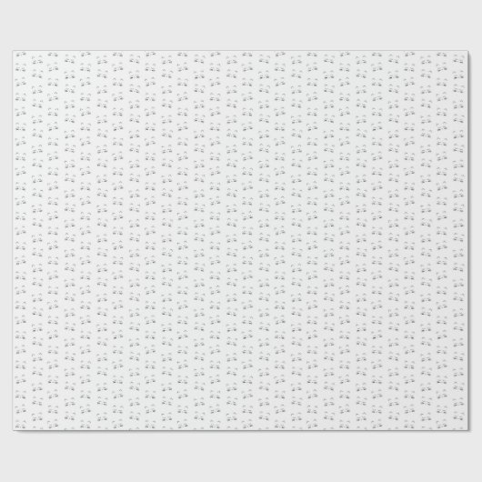 Glattes Packpapier, 30" x 15' Geschenkpapier (Flach)