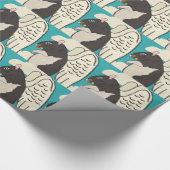 Glattes Packpapier der Engelsratte (Ecke)