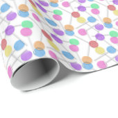 Glattes Packpapier der Lutscher-Süßigkeit (Rolleneckpunkt)