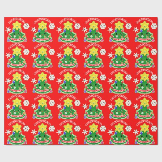 Glattes Packpapier des Babys erstes Weihnachts (Saum)