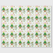 Glattes Packpapier des Babys erstes Weihnachts (Flach)