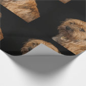 Glattes Packpapier GrenzTerriers, 30" x 6' (Ecke)