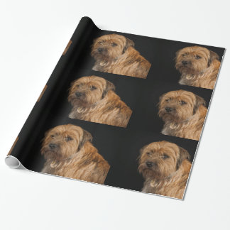 Glattes Packpapier GrenzTerriers, 30" x 6'