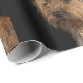 Glattes Packpapier GrenzTerriers, 30" x 6' (Rolleneckpunkt)