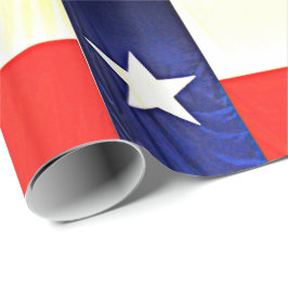 Glattes Packpapier - Texas-Flagge