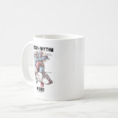 Glattes Rhythmus-Innere (medizinisches Kaffeetasse (Vorderseite Links)