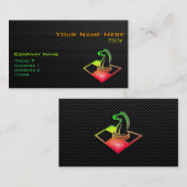 Glattes Schach Visitenkarte (Vorne/Hinten)