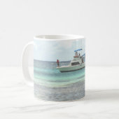 Glattes Segeln Kaffeetasse (Vorderseite Links)