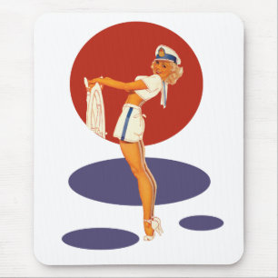 Glattes Segeln Mousepad