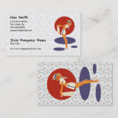 Glattes Segeln Visitenkarte (Vorne/Hinten)