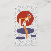 Glattes Segeln Visitenkarte (Rückseite)