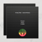 Glattes Sport-Schießen Einladung (Vorne/Hinten)