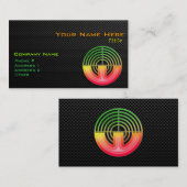 Glattes Sport-Schießen Visitenkarte (Vorne/Hinten)