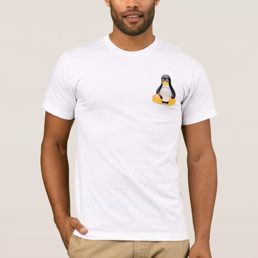 Glattes TuxLinuxpenguin-Shirt T-Shirt (Vorderseite)