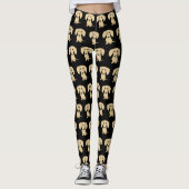 Glattes überzogenes leggings (Vorderseite)