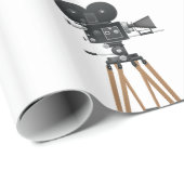 Glattes Verpackungs-Papier Film-Direktorn-Set Geschenkpapier (Rolleneckpunkt)