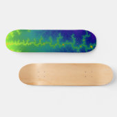 Glattes Zickzack Skateboard (Horizontal)