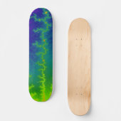 Glattes Zickzack Skateboard (Vorderseite)
