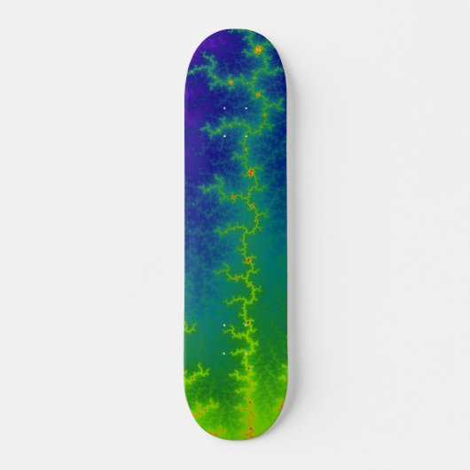 Glattes Zickzack Skateboard (Vorne)