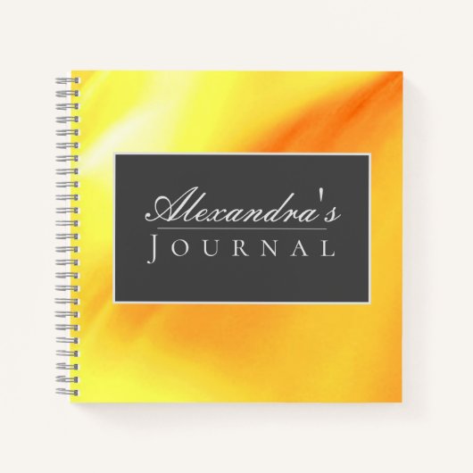 Glattfarben-Spiral-Notebook Notizblock (Vorderseite)