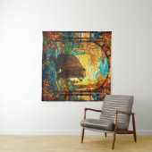 Glattgebäck Wandteppich (Beispiel (Horizontal))