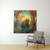 Glattgebäck Wandteppich (Beispiel)