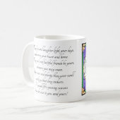 Glattglas Kaffeetasse (Vorderseite Links)