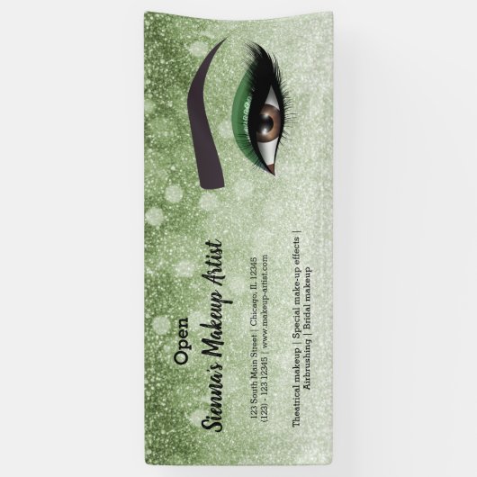 Glattglasur | Makeup artist Banner (Vertikal)