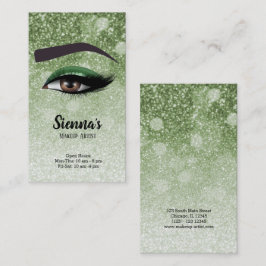 Glattglasur | Makeup artist Visitenkarte