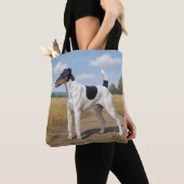 Glatthaar-Foxterrier Tasche (Von Nahem)