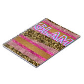 Glattheft Notizblock (Linke Seite)