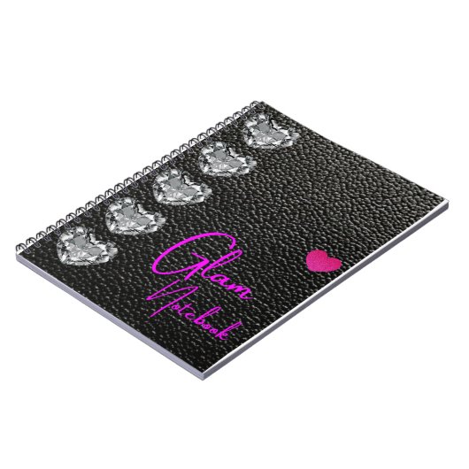 Glattheft Notizblock (Linke Seite)