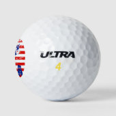 Glattkopfadler Golfball (Logo)
