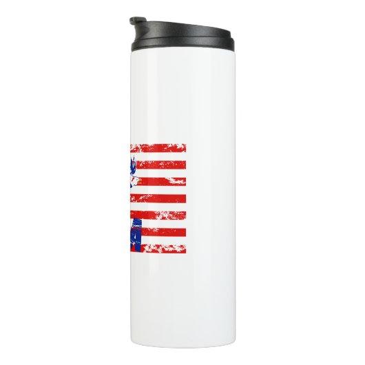 Glattkopfadler Thermosbecher (Nach rechts gedreht)