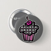 Glattkopfkreuz Button (Vorne & Hinten)