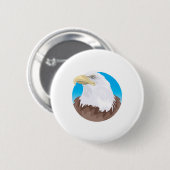 Glattkopfstruktur Button (Vorne & Hinten)
