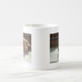 Glattleder Kaffeetasse (Mittel)