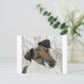 Glattleder Postkarte (Stehend Vorderseite)