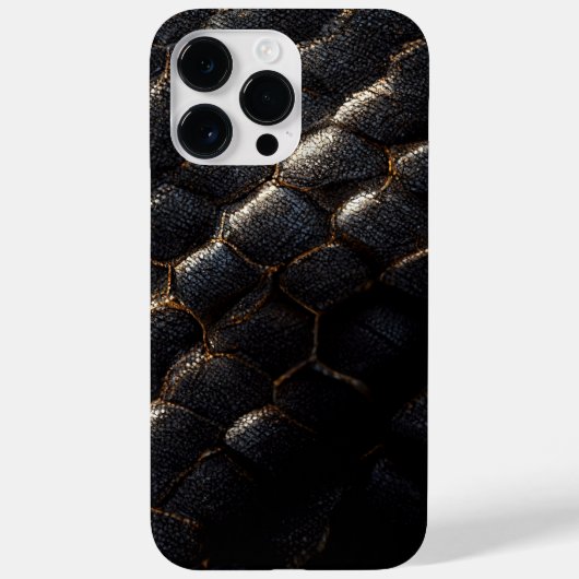 Glattleder-Snakeskin-Handy Case-Mate iPhone Hülle (Rückseite)