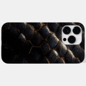 Glattleder-Snakeskin-Handy Case-Mate iPhone Hülle (Rückseite (Horizontal))