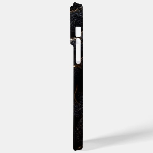 Glattleder-Snakeskin-Handy Case-Mate iPhone Hülle (Rückseite / Links)