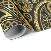 Glattledermuster Geschenkpapier (Rolleneckpunkt)