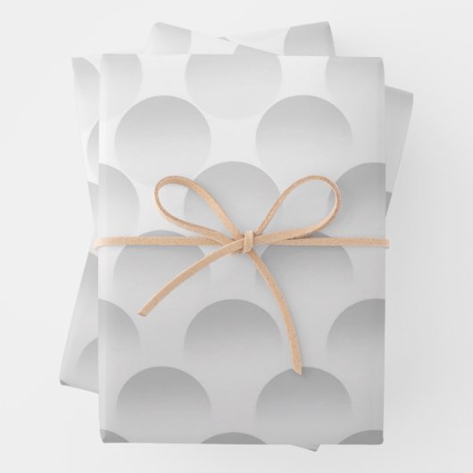 Glattledermuster Geschenkpapier Set (Beispiel)