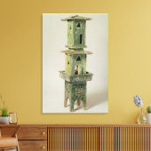 Glattlichtmodell eines Turms Leinwanddruck (Insitu (Wohnzimmer))