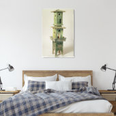 Glattlichtmodell eines Turms Leinwanddruck (Insitu (Schlafzimmer))